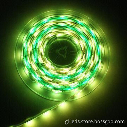 High quality waterproof outdoor IP68 LED strip, RGB colors